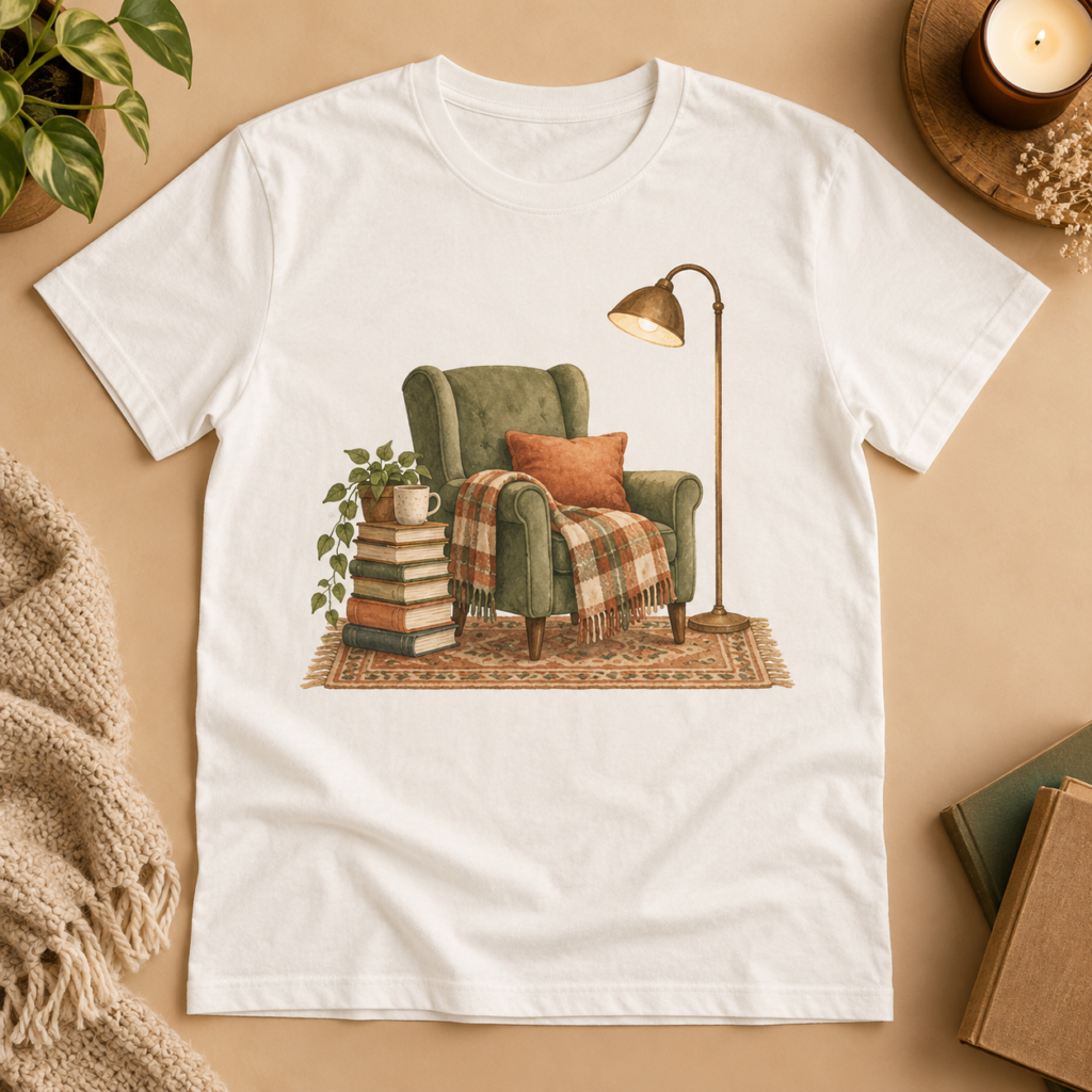 Cozy Book Nook Tee