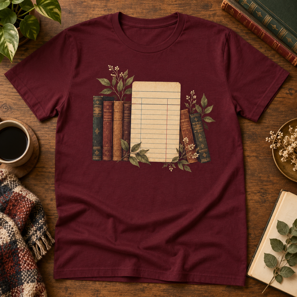Library Card Tee
