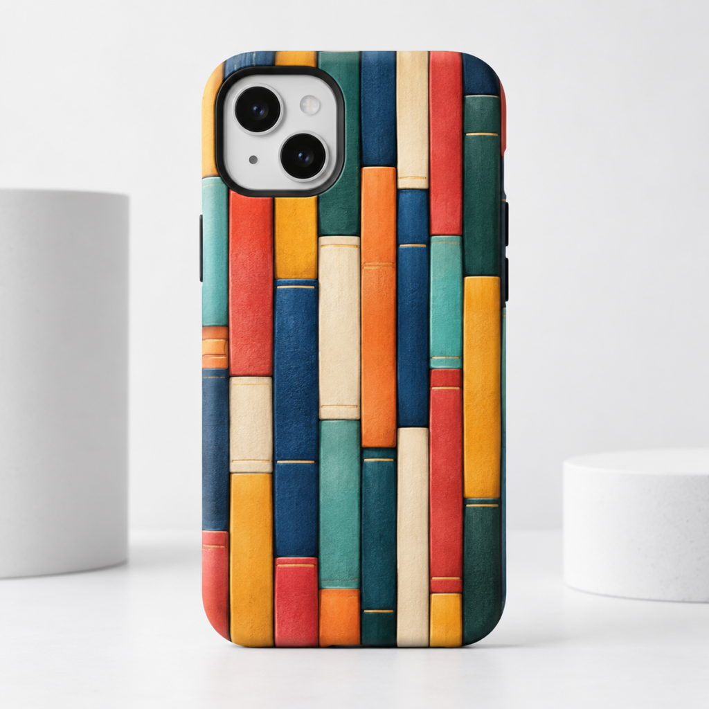 Book Spine Phone Case